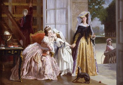Pożegnalny pocałunek, autorstwa Joseph Caraud