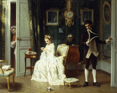 Gość, 1881 autorstwa Joseph Caraud