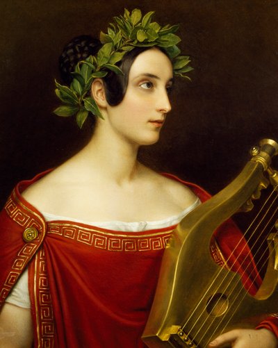 Lady Theresa Spence w roli Safony autorstwa Joseph Carl Stieler
