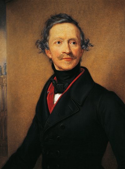 Portret Ludwika I Bawarskiego (Strasburg autorstwa Joseph Carl Stieler
