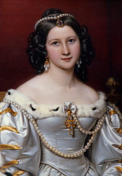 Portret Charlotte Malarstwo Josepha Karla Stielera (1781-1858) autorstwa Joseph Carl Stieler