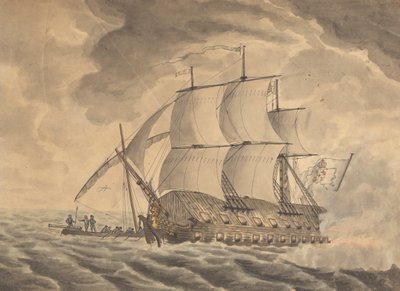 Statek-śmieci zatrudniony przeciwko Gibralterowi. Pojedynczy statek-śmieci autorstwa Joseph Cartwright