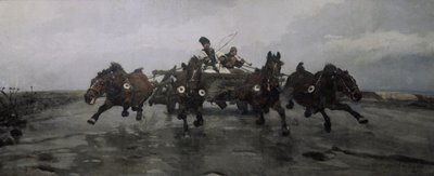 Czterech w ręku, 1881 autorstwa Joseph Chelmonski