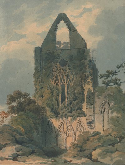 Opactwo Tintern autorstwa Joseph Clarendon Smith
