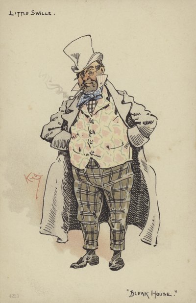 Małe pomyje, ponury dom autorstwa Joseph Clayton Clarke