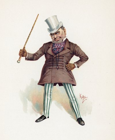 Major Bagstock, ilustracja z 