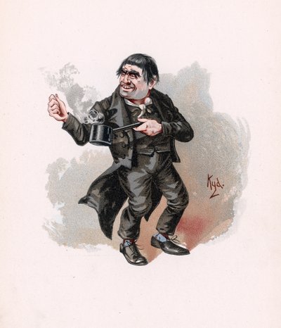 Quilp, ilustracja z 