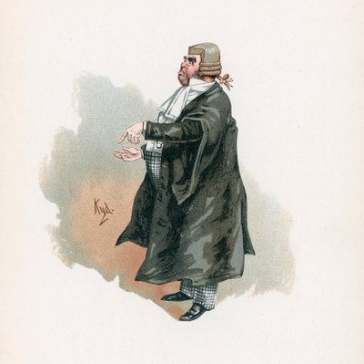 Sierżant Buzfuz, ilustracja z 