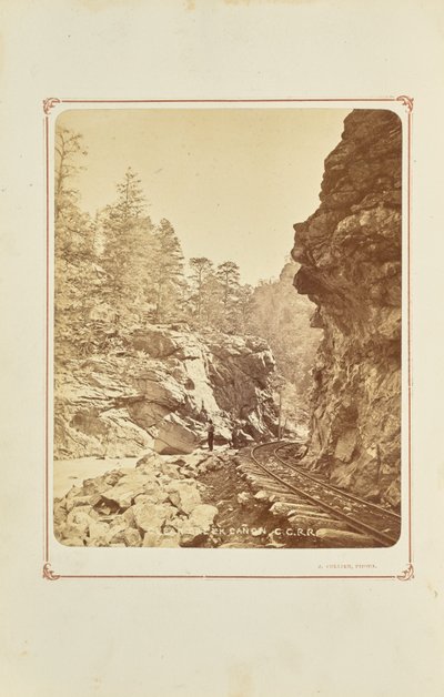 Clear Creek Cañon C.C.R.R. autorstwa Joseph Collier