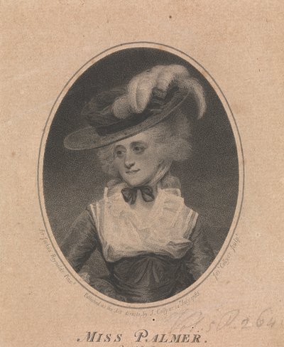 Pani Mary Palmer autorstwa Joseph Collyer