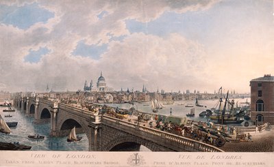 Miasto Londyn od południa, 1802 autorstwa Joseph Constantine Stadler