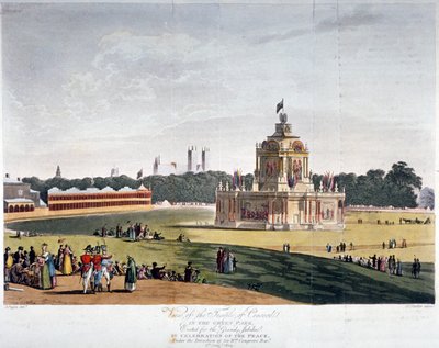 Green Park, Westminster, Londyn, 1814 autorstwa Joseph Constantine Stadler