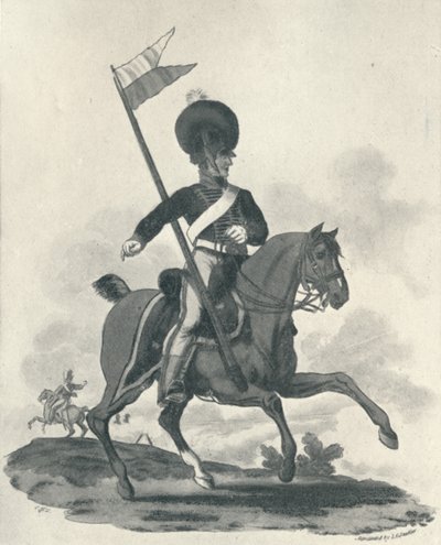 Królewski Korpus Rakietowy Artylerii Konnej, 1812-1815 1909 autorstwa Joseph Constantine Stadler