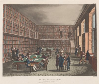 Royal Institution, Albemarle Street, 1 maja 1809., 1 maja 1809. autorstwa Joseph Constantine Stadler