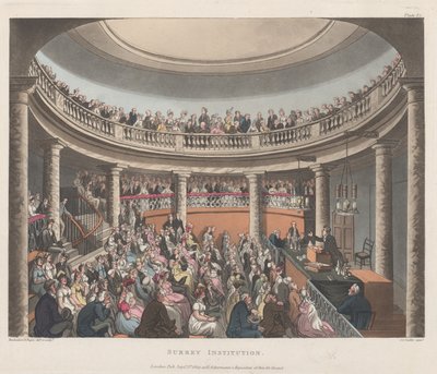 Surrey Institution, 1 września 1809., 1 września 1809. autorstwa Joseph Constantine Stadler