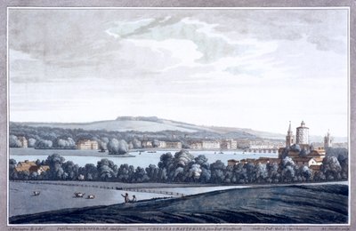 Tamiza w Battersea, Londyn, 1795 autorstwa Joseph Constantine Stadler