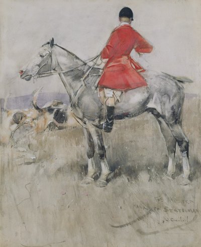 Hark to Statesman (wc i kolor nadwozia na papierze) autorstwa Joseph Crawhall
