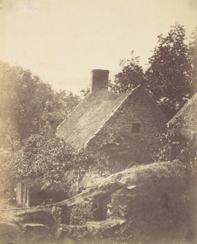 Domek na Jersey, 1855. autorstwa Joseph Cundall
