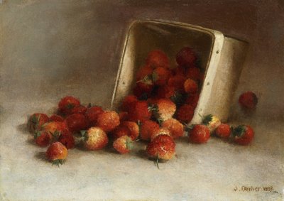 Pudełko Truskawek, 1897 autorstwa Joseph Decker