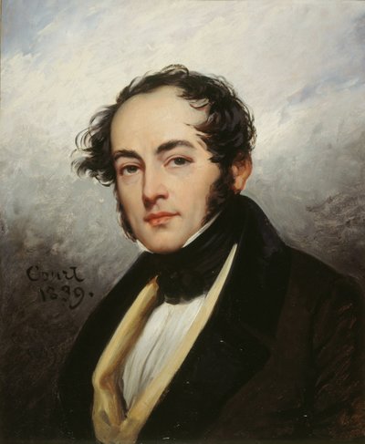Portret Paula de Kocka 1793-1871, 1839. autorstwa Joseph Desire Court