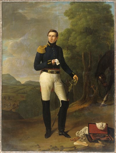 Portret lekarza Izaaka Josepha De Meyera autorstwa Joseph Ducq
