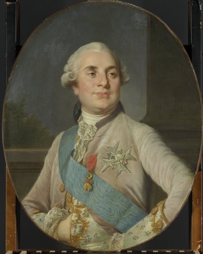 Portret Ludwika XVI, króla Francji Ludwik XVI (1754-1793), król Francji autorstwa Joseph Duplessis (workshop of)