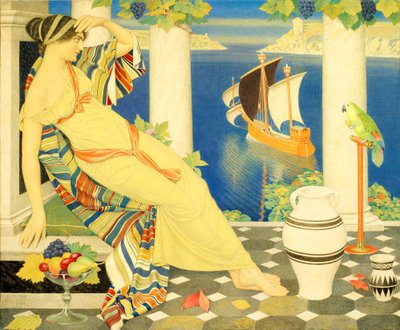 Ariadna w Naksos autorstwa Joseph Edward Southall