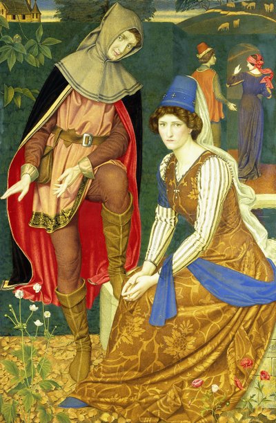 Orzechowa Pokojówka autorstwa Joseph Edward Southall