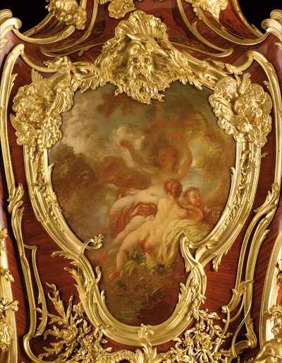 Detal zdobionej serre-bijoux autorstwa Joseph Emmanuel Zwiener
