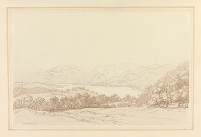 Ullswater, pułkownika Robinsona autorstwa Joseph Farington