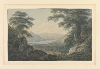 Górny koniec Ullswater autorstwa Joseph Farington
