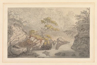 Widok Nunery w Cumberland autorstwa Joseph Farington