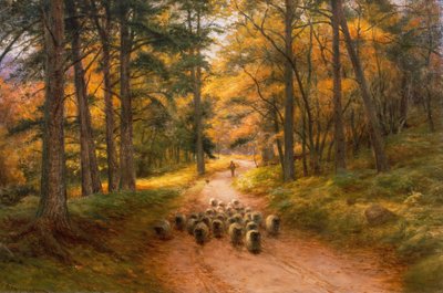 Do domu (olej na płótnie) autorstwa Joseph Farquharson