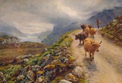 Uruchom Mari, 1917. autorstwa Joseph Farquharson