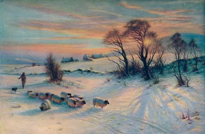 Zimowy blask, XIX w., 1913 autorstwa Joseph Farquharson