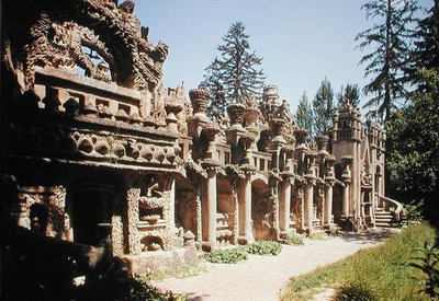Pałac Idealny, wybudowany w latach 1879-1912 autorstwa Joseph Ferdinand Cheval