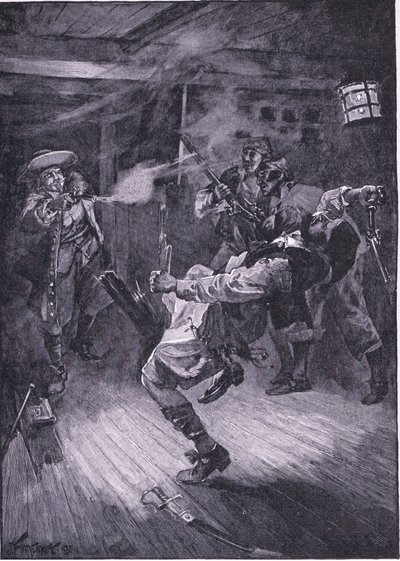 Strzelił nowemu kapitanowi w głowę (lito) autorstwa Joseph Finnemore