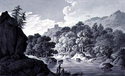 Szkice krajobrazowe autorstwa Joseph Francis Burrel