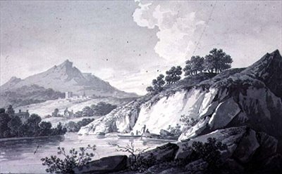 Szkice krajobrazowe autorstwa Joseph Francis Burrel