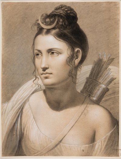 Diana, druga połowa XVIII wieku. autorstwa Joseph François Ducq