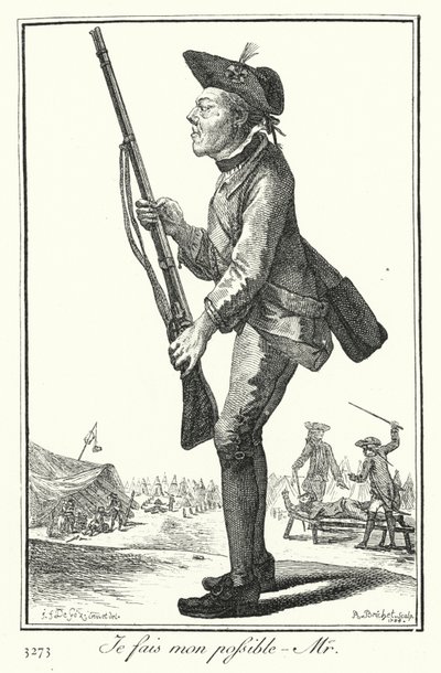 Robię co w mojej mocy, Sir (Grawerowanie) autorstwa Joseph Franz von (after) Goez