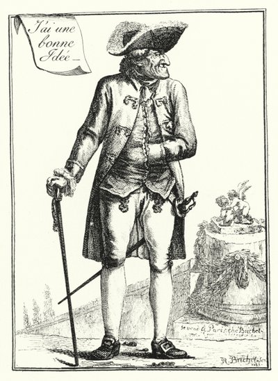 Mam dobry pomysł (grawerunek) autorstwa Joseph Franz von (after) Goez