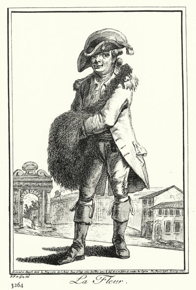 Kwiat (grawerunek) autorstwa Joseph Franz von (after) Goez