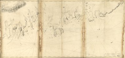 (Wybrzeże Maine od Moose Cove do zatoki Gouldsboro. LOC 77692978 autorstwa Joseph Frederick Barres