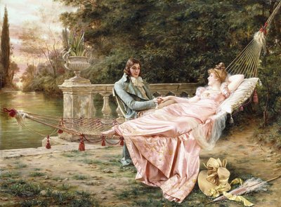 Narzeczony, autorstwa Joseph Frederick Charles Soulacroix