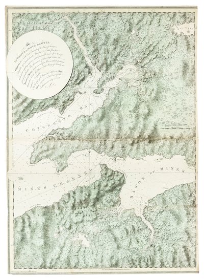 Widok na miasto i port Halifax z wybrzeża Dartmouth autorstwa Joseph Frederick Wallet DesBarres