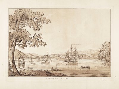 Annapolis Royal autorstwa Joseph Frederick Wallet DesBarres