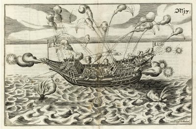 Ilustracja z Naval Architecture von J. Furttenbach autorstwa Joseph Furttenbach
