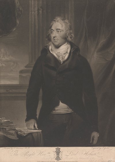Lord Robert Hobart, 4.hrabia Buckinghamshire autorstwa Joseph Grozer