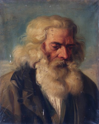 Brodaty starzec autorstwa Joseph Hasslwander